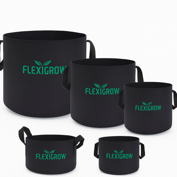 Flexi-Grow Stofftopf | Atmungsaktiver Pflanztopf fr gesunde Wurzeln